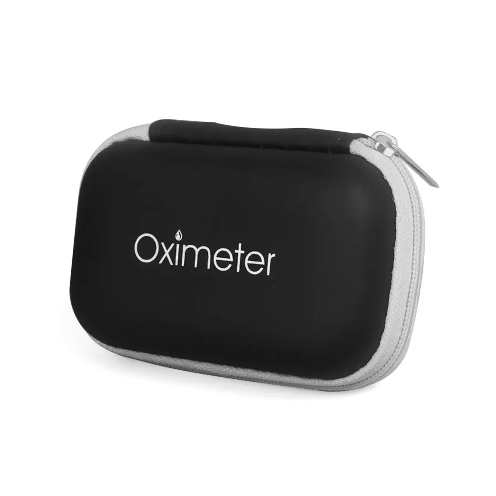 Finger Pulse Oximeter Case with Secure Zipper Storage - Fingerpulsepro