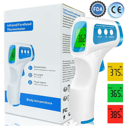 Forehead Non Contact Digital Thermometer - Fingerpulsepro